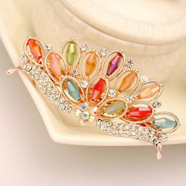 hair clips & barrettes imported crystal beads beaded color drill crown side clip, Golden;silver
hair clips & barrettes imported crystal beads beaded color drill crown side clip, Golden;silver