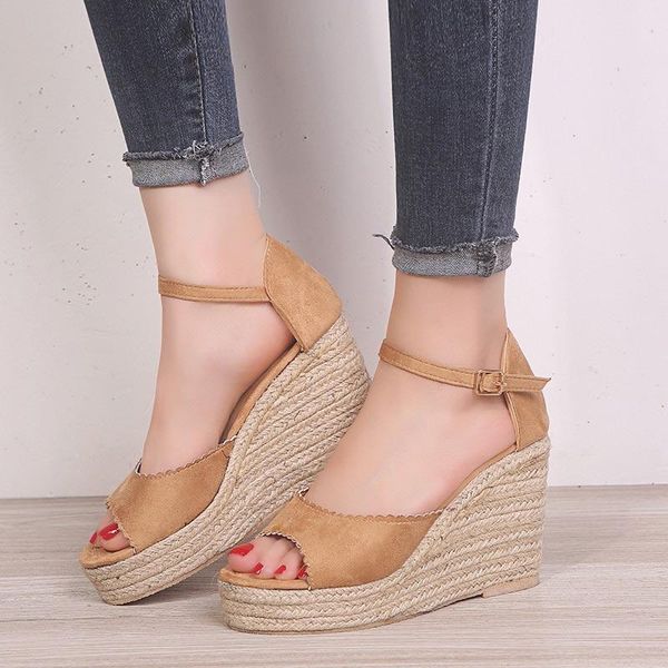 dress shoes women wedge sandals ladies ankle cross tie casual women's peep toe woman vintage platform plus size female summer, Black
dress shoes women wedge sandals ladies ankle cross tie casual women's peep toe woman vintage platform plus size female summer, Black