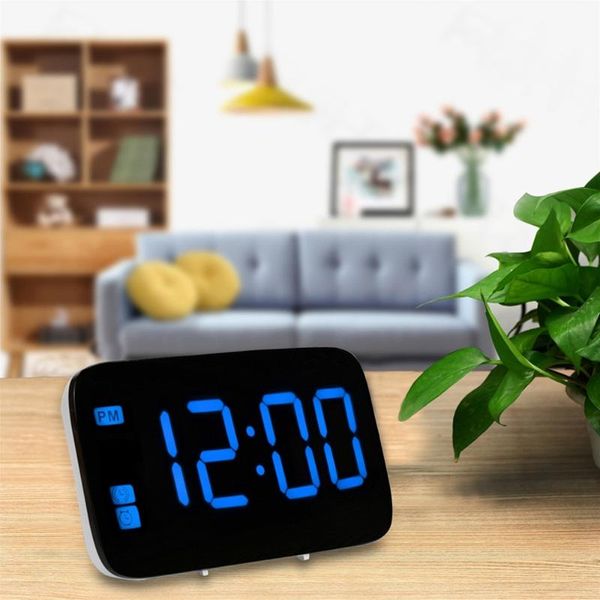 voice-activated alarm clock led digital display table clocks 12/24 hour setting usb rechargeable for travel bedroom office other & accessori
voice-activated alarm clock led digital display table clocks 12/24 hour setting usb rechargeable for travel bedroom office other & accessori