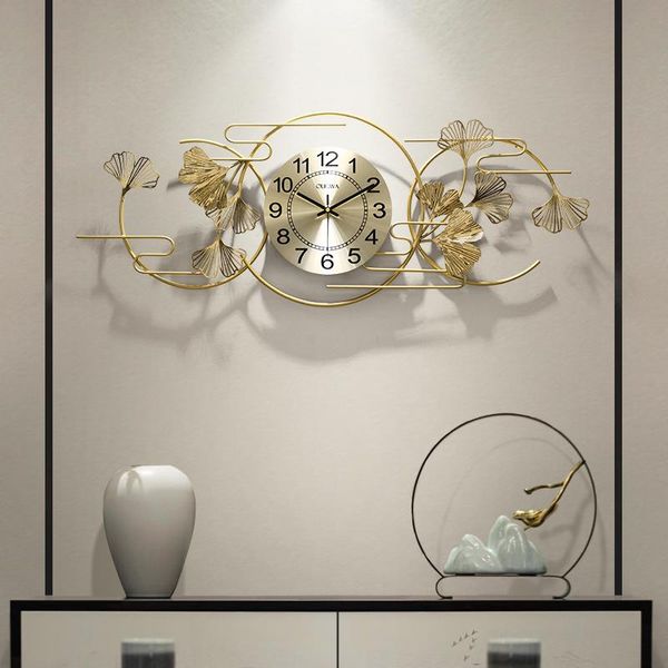 chinese ginkgo leaf wrought iron wall clock ornaments home livingroom sticker crafts el lobby mural decoration clocks
chinese ginkgo leaf wrought iron wall clock ornaments home livingroom sticker crafts el lobby mural decoration clocks