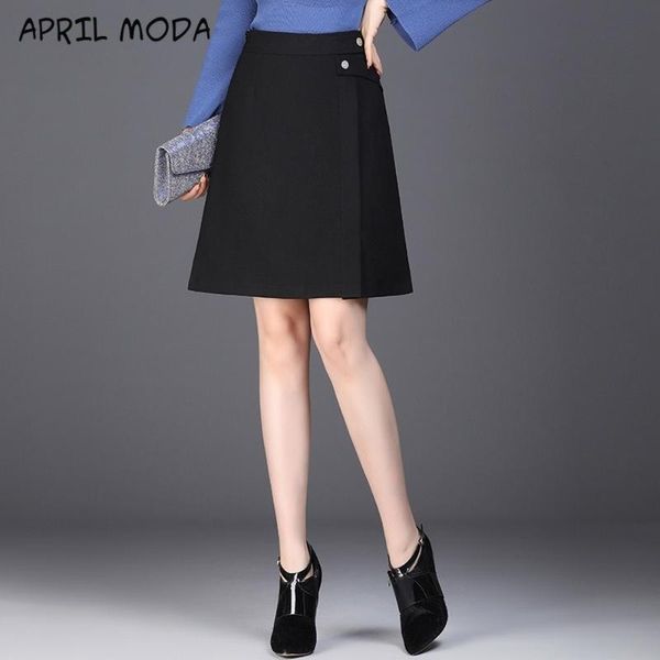 autumn fashion winter thickening plaid midi slim pencil skirt women woolen high waist medium length one step skirts, Black
autumn fashion winter thickening plaid midi slim pencil skirt women woolen high waist medium length one step skirts, Black