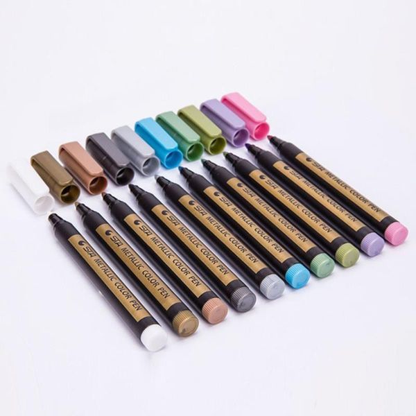 gel pens 1.5mm metal permanent paint marker gold and silver craftwork for drawing school supplies
gel pens 1.5mm metal permanent paint marker gold and silver craftwork for drawing school supplies