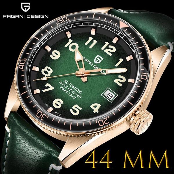 wristwatches pagani design watch men's automatic men mechanical fashion leather strap multifunctional waterproof, Slivery;brown
wristwatches pagani design watch men's automatic men mechanical fashion leather strap multifunctional waterproof, Slivery;brown