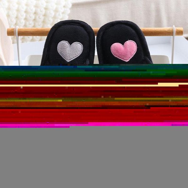 slippers women cotton ladies winter cute love heart plush flat with indoor non-slip woman fashion warm, Black
slippers women cotton ladies winter cute love heart plush flat with indoor non-slip woman fashion warm, Black