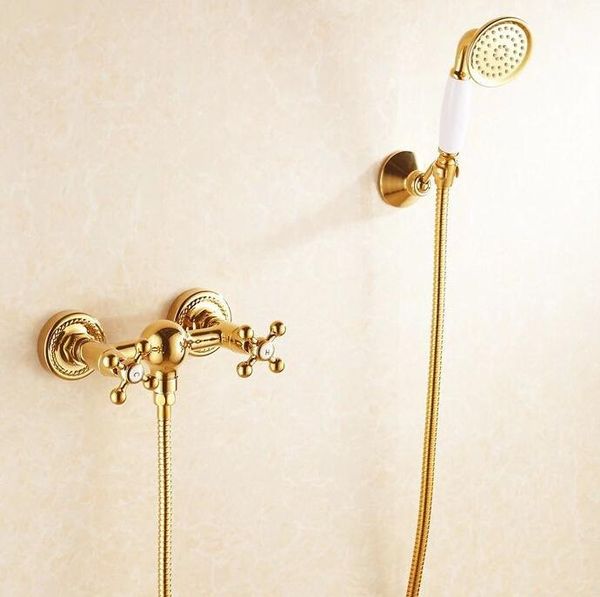 golden copper shower faucet set fashion quality bathroom sanitary ware hand hj-6758 sets
golden copper shower faucet set fashion quality bathroom sanitary ware hand hj-6758 sets