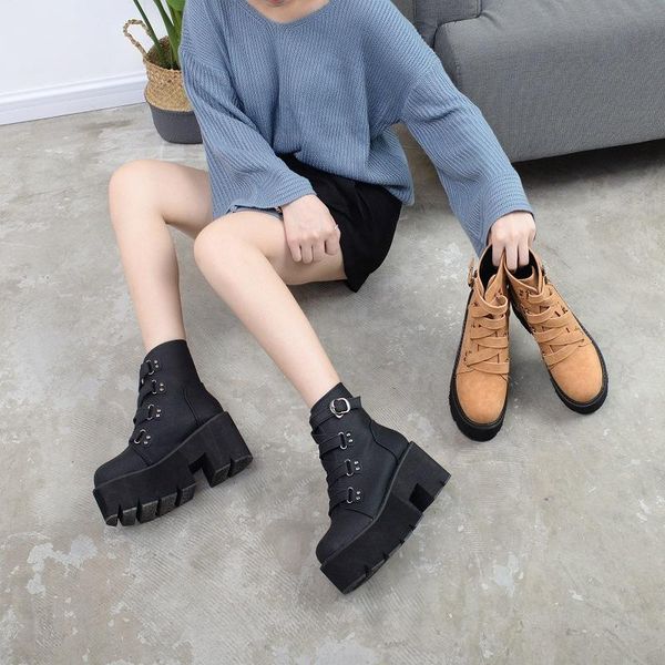 boots fashion thick-soled short womens shoes autumn and winter all-match british style solid color motorcycle women fd-67, Black
boots fashion thick-soled short womens shoes autumn and winter all-match british style solid color motorcycle women fd-67, Black