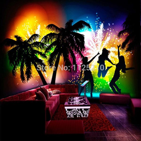 wallpapers pvcktv bar wallpaper shop night flashing and reflecting the television background mural coconut tree custom size
wallpapers pvcktv bar wallpaper shop night flashing and reflecting the television background mural coconut tree custom size