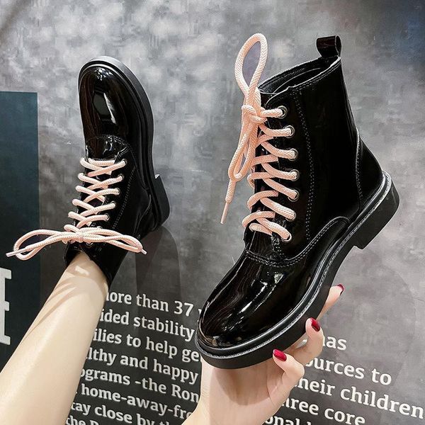 boots ankle for women 2021 winter lacing flat shoes platform woman slip on round toe fashion head snow, Black
boots ankle for women 2021 winter lacing flat shoes platform woman slip on round toe fashion head snow, Black