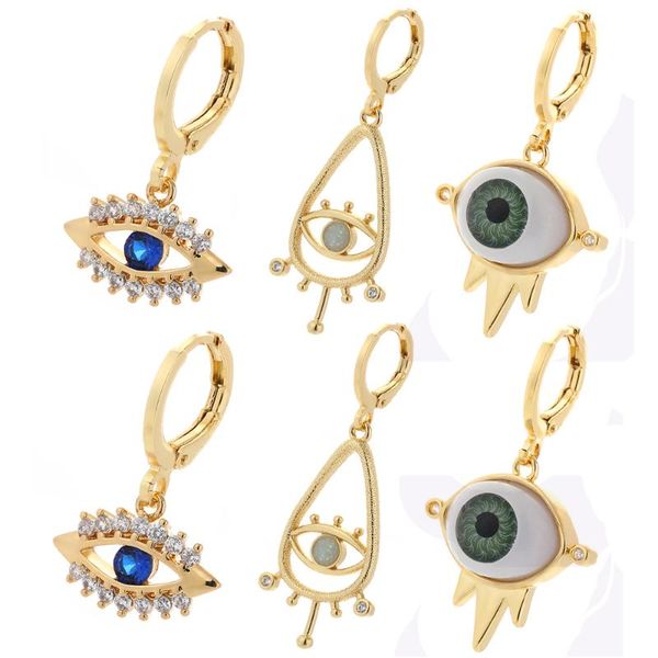 hoop & huggie charm blue eye gold earrings for women drop korean fashion earring set statement gift punk hip hop amulet, Golden;silver
hoop & huggie charm blue eye gold earrings for women drop korean fashion earring set statement gift punk hip hop amulet, Golden;silver