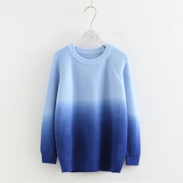 women's sweaters winter pullover sweater women casual o-neck contrast gradient color long sleeve knitted jumper female clothes, White;black
women's sweaters winter pullover sweater women casual o-neck contrast gradient color long sleeve knitted jumper female clothes, White;black