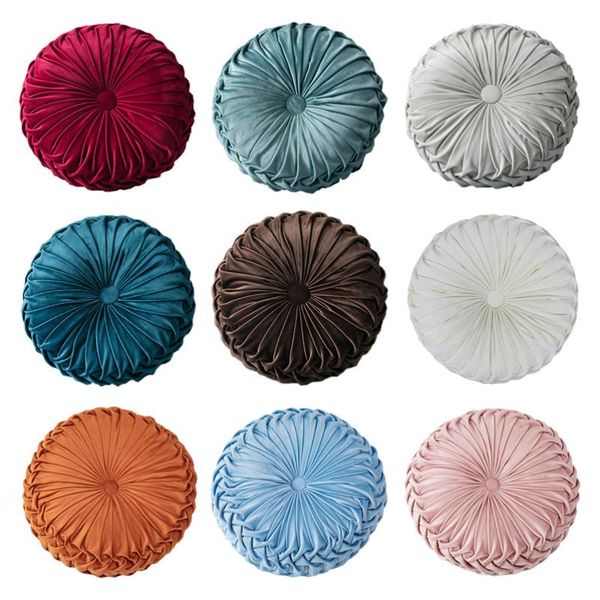 cushion/decorative pillow 2pcs velvet pleated round floor cushion pouf kids room decoration nursery decor sofa luxury tatami seat
cushion/decorative pillow 2pcs velvet pleated round floor cushion pouf kids room decoration nursery decor sofa luxury tatami seat