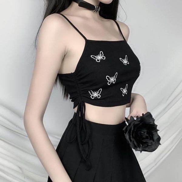 korean drawstring versatile open waistband vest women's breathable slim sleeveless student dance fashion camisoles & tanks, Black;white
korean drawstring versatile open waistband vest women's breathable slim sleeveless student dance fashion camisoles & tanks, Black;white