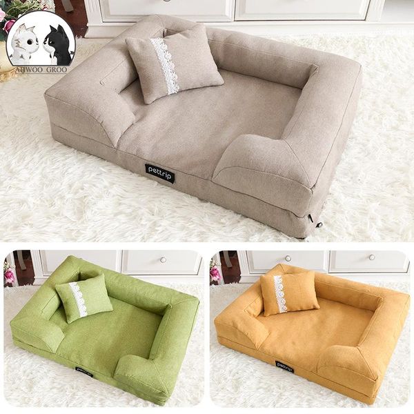 cat beds & furniture quality pet sofa disassembled washable bed for small medium dog puppy simplicity winter warm house mat kennel
cat beds & furniture quality pet sofa disassembled washable bed for small medium dog puppy simplicity winter warm house mat kennel