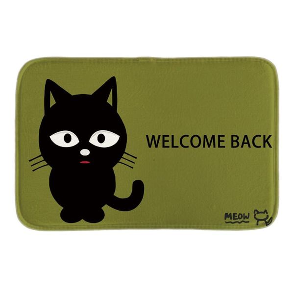 carpets meow welcome back by the cat decorative indoormat soft door mat short plush bathroom floor mats green
carpets meow welcome back by the cat decorative indoormat soft door mat short plush bathroom floor mats green