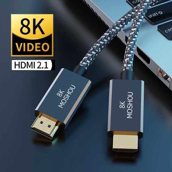 2.1 cable 8k 60hz 4k 120hz 48gbps arc earc hdr video cord for tv ps4 ps5 ns projector high definition audio cables & connecto conn connector
2.1 cable 8k 60hz 4k 120hz 48gbps arc earc hdr video cord for tv ps4 ps5 ns projector high definition audio cables & connecto conn connector