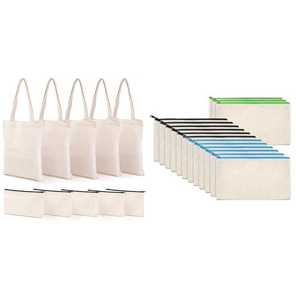 pencil bags 25 pcs canvas pouch tote set,diy craft blank makeup with zip pen case shopping grocery bag
pencil bags 25 pcs canvas pouch tote set,diy craft blank makeup with zip pen case shopping grocery bag