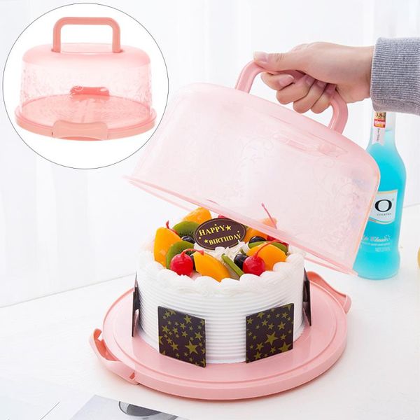 gift wrap 1pc buckle round cake carrier with handle portable handy cupcake holder tray
gift wrap 1pc buckle round cake carrier with handle portable handy cupcake holder tray