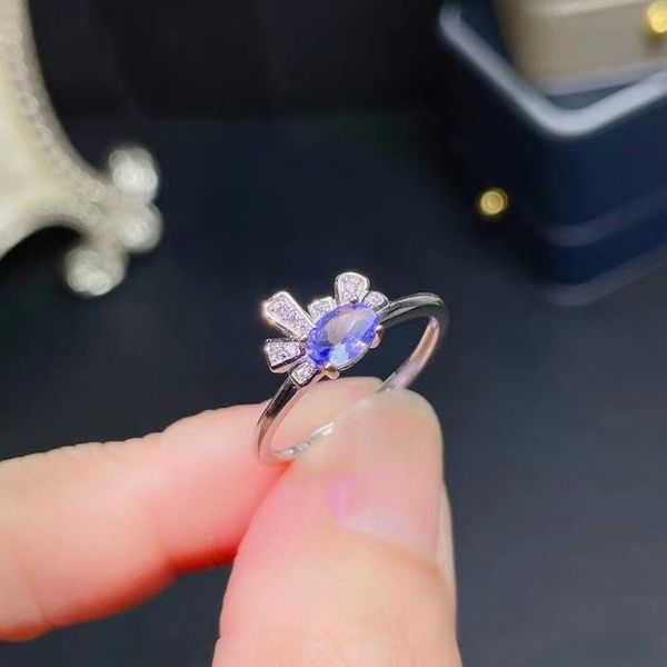 cluster rings trendy silver tanzanite ring for daily wear 4mm*6mm natural 925 jewelry, Golden;silver
cluster rings trendy silver tanzanite ring for daily wear 4mm*6mm natural 925 jewelry, Golden;silver