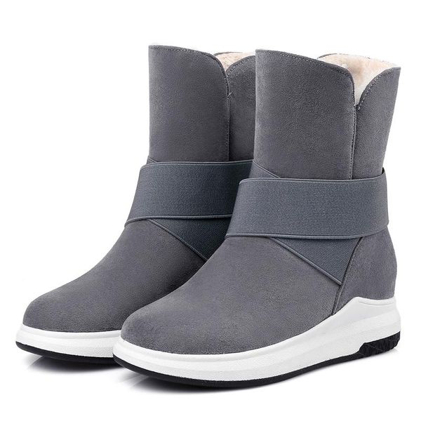 boots 2021 winter snow fashion trend flat casual simple student cotton all-match women's, Black 
boots 2021 winter snow fashion trend flat casual simple student cotton all-match women's, Black