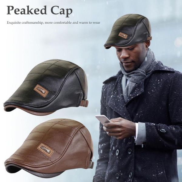 level leather sboy cap men gorras planas duckbill visor hat winter autumn warm flat caps vintage man boinas gatsby hats outdoor, Black;white
level leather sboy cap men gorras planas duckbill visor hat winter autumn warm flat caps vintage man boinas gatsby hats outdoor, Black;white