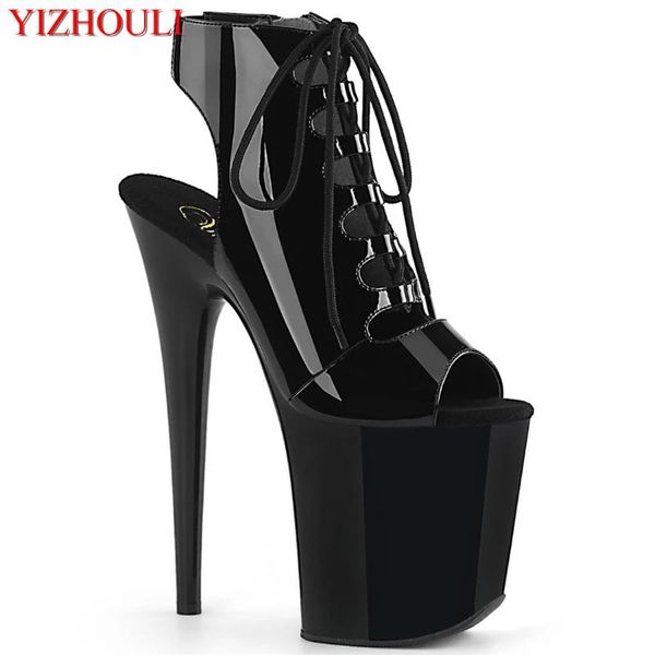 boots lace-up vamp 20 cm, pu material 8 inch model stiletto heels, summer night club pole dancing ankle, Black
boots lace-up vamp 20 cm, pu material 8 inch model stiletto heels, summer night club pole dancing ankle, Black
