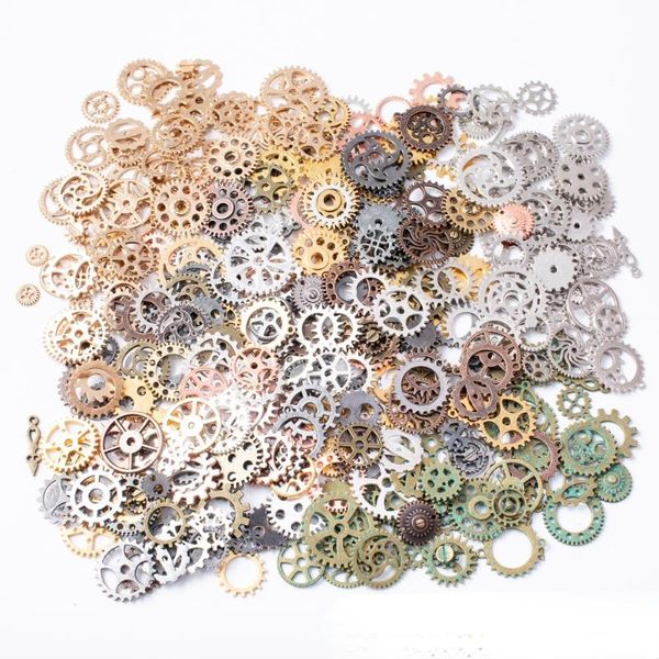 charms sales alloy diy jewelry accessories retro steam punk gear mix colors for making, Bronze;silver
charms sales alloy diy jewelry accessories retro steam punk gear mix colors for making, Bronze;silver