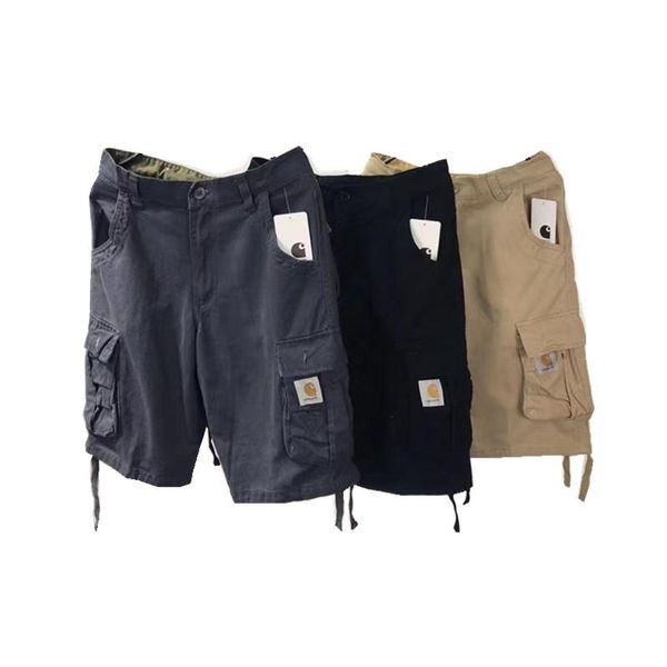 men's shorts work plus size loose casual pure cotton with logo, White;black
men's shorts work plus size loose casual pure cotton with logo, White;black