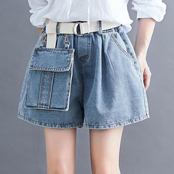 women's shorts cargo women 2021 summer military safari style denim casual solid big-pocket female short jeans femininas, White;black
women's shorts cargo women 2021 summer military safari style denim casual solid big-pocket female short jeans femininas, White;black