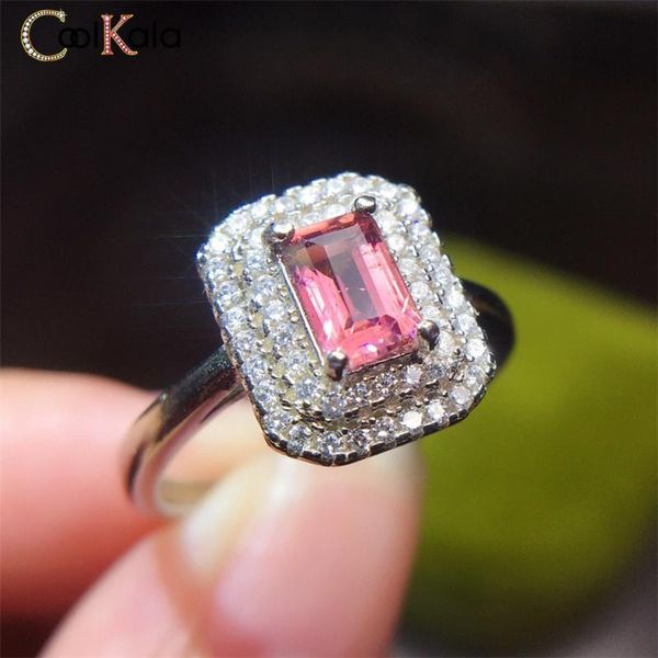 wedding rings coolkala style princess square rectangle rose red tourmaline color treasure open female fashion living ring, Slivery;golden
wedding rings coolkala style princess square rectangle rose red tourmaline color treasure open female fashion living ring, Slivery;golden