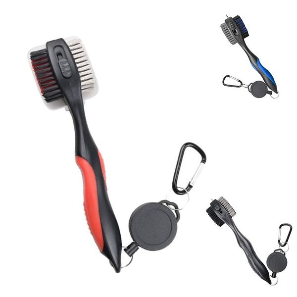 golf training aids club brush groove cleaner with comfortable grip retractable zip-line carabiner cleaning tools
golf training aids club brush groove cleaner with comfortable grip retractable zip-line carabiner cleaning tools