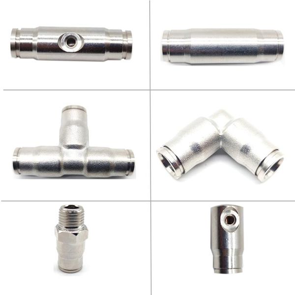 watering equipments high pressure brass 3/8" interface slip lock quick connector tee elbow straight joint with nozzles seat misting sys
watering equipments high pressure brass 3/8" interface slip lock quick connector tee elbow straight joint with nozzles seat misting sys