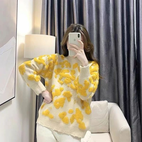 women's sweaters knitted sweater women new gentle and lazy wind round neck knit bottoming outer jacket all-match qn* 7zr0, White;black
women's sweaters knitted sweater women new gentle and lazy wind round neck knit bottoming outer jacket all-match qn* 7zr0, White;black