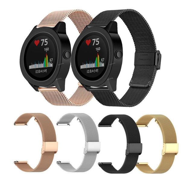 watch bands strap for garmin venu sq 2 2s band vivomove 3 3s vivoactive 4 4s wrist bracelet stainless steel replace belt, Black;brown
watch bands strap for garmin venu sq 2 2s band vivomove 3 3s vivoactive 4 4s wrist bracelet stainless steel replace belt, Black;brown
