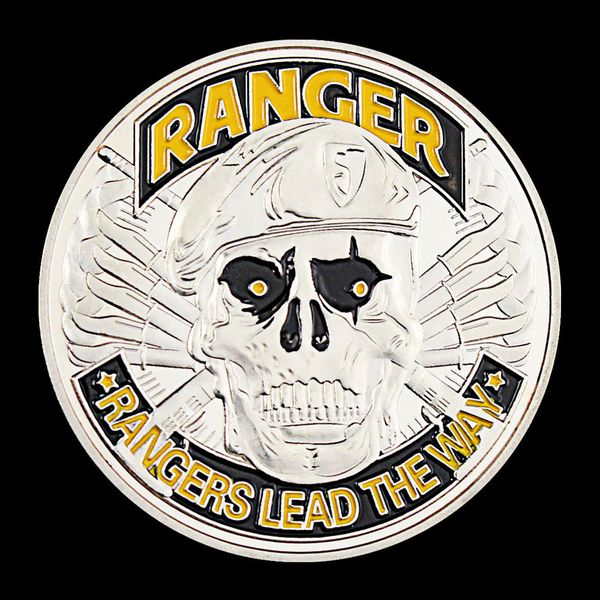 challenge coin united states army ranger souvenir silver plated coins rangers lead the way veteran collectible commemorative coin
challenge coin united states army ranger souvenir silver plated coins rangers lead the way veteran collectible commemorative coin