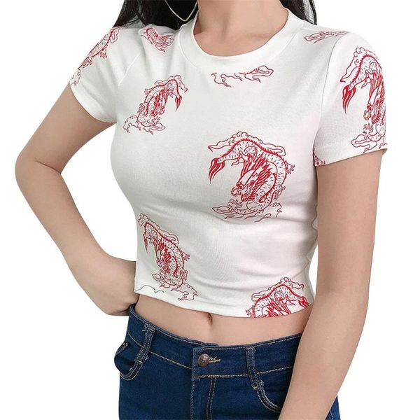 women's t-shirt women fashionable white outwear short sleeve printing bodycon crop clubwear cotton o-neck
women's t-shirt women fashionable white outwear short sleeve printing bodycon crop clubwear cotton o-neck