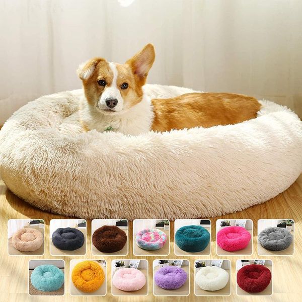 kennels & pens pet dog bed for small/large dogs soft round washable long plush velvet mats sofa basket
kennels & pens pet dog bed for small/large dogs soft round washable long plush velvet mats sofa basket
