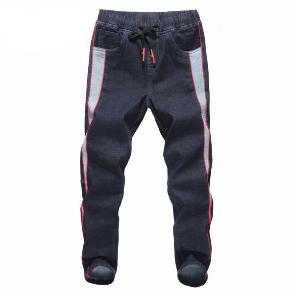 men's jeans men brand jeans loose straight-leg jeans long large size 6xl / 7xl spring and summer men drawstring trousers dropship, Blue
men's jeans men brand jeans loose straight-leg jeans long large size 6xl / 7xl spring and summer men drawstring trousers dropship, Blue