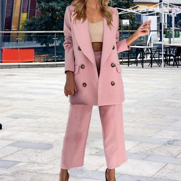 women's two piece pants double breasted business suit female custom made slim fit suits party prom 2 pieces costume, White
women's two piece pants double breasted business suit female custom made slim fit suits party prom 2 pieces costume, White
