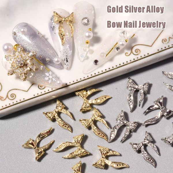 nail art decorations 20pcs gold silver alloy bow 3d three-dimensional charm manicure accessories ties jewelry, Silver;gold
nail art decorations 20pcs gold silver alloy bow 3d three-dimensional charm manicure accessories ties jewelry, Silver;gold