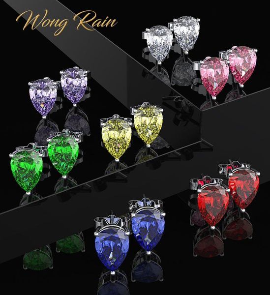 wong rain classic 925 sterling silver water drop created moissanite gemstone birthstone ear studs earrings jewelry wholesale stud, Golden;silver
wong rain classic 925 sterling silver water drop created moissanite gemstone birthstone ear studs earrings jewelry wholesale stud, Golden;silver
