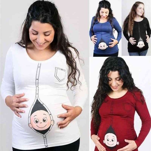 maternity dress fashion pregnant woman breastfeeding clothes maternity baby peeking-out t shirt funny pregnancy tee expecting mothers t, White
maternity dress fashion pregnant woman breastfeeding clothes maternity baby peeking-out t shirt funny pregnancy tee expecting mothers t, White