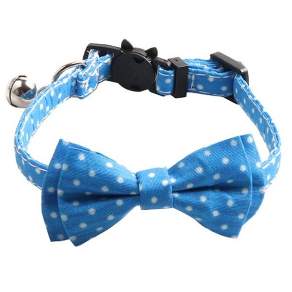 cat collars & leads adjustable collar pet polka dot series bow neck decoration with bell fashion
cat collars & leads adjustable collar pet polka dot series bow neck decoration with bell fashion