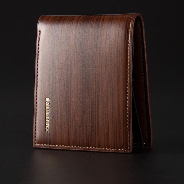 card holders men billfold vintage luxury wallet leather short slim purses money clip business holder clutch bag, Brown;gray
card holders men billfold vintage luxury wallet leather short slim purses money clip business holder clutch bag, Brown;gray