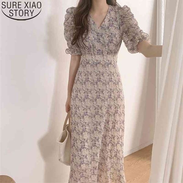 elegant summer korean style vintage floral print high waist v-neck short sleeve fashion casual ankle-length dresses 9813 210508, Black;gray
elegant summer korean style vintage floral print high waist v-neck short sleeve fashion casual ankle-length dresses 9813 210508, Black;gray