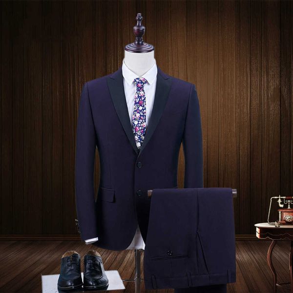 men's suits & blazers fall suit for the men korean version solid two single piece breasted groom marriage s3lw, White;black
men's suits & blazers fall suit for the men korean version solid two single piece breasted groom marriage s3lw, White;black