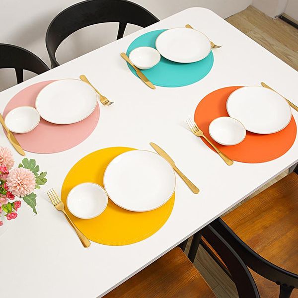 mats & pads color tableware pad placemat pu leather table mat heat insulation non-slip placemats bowl kitchen
mats & pads color tableware pad placemat pu leather table mat heat insulation non-slip placemats bowl kitchen