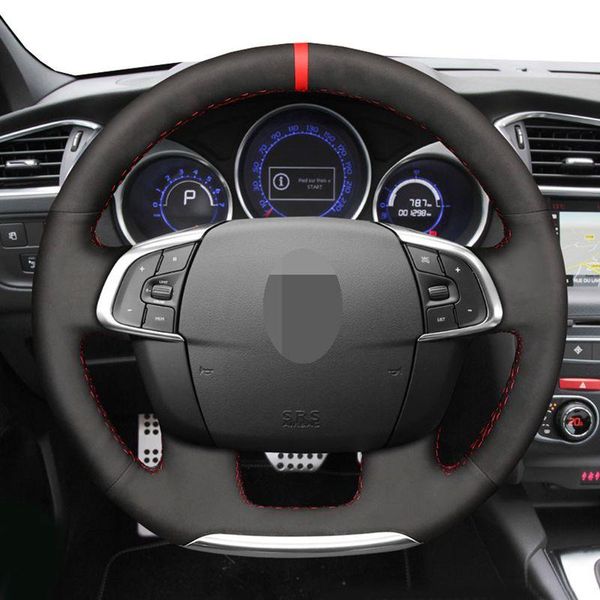 steering wheel covers suede black hand sewing car cover for c4 c4l ds4 2011 2012 2013 2014-2021
steering wheel covers suede black hand sewing car cover for c4 c4l ds4 2011 2012 2013 2014-2021