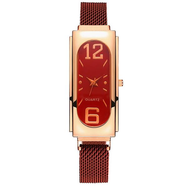 wristwatches retro digital dial rectangular quartz watch ladies stainless steel mesh fashion business casual outdoor, Slivery;brown
wristwatches retro digital dial rectangular quartz watch ladies stainless steel mesh fashion business casual outdoor, Slivery;brown