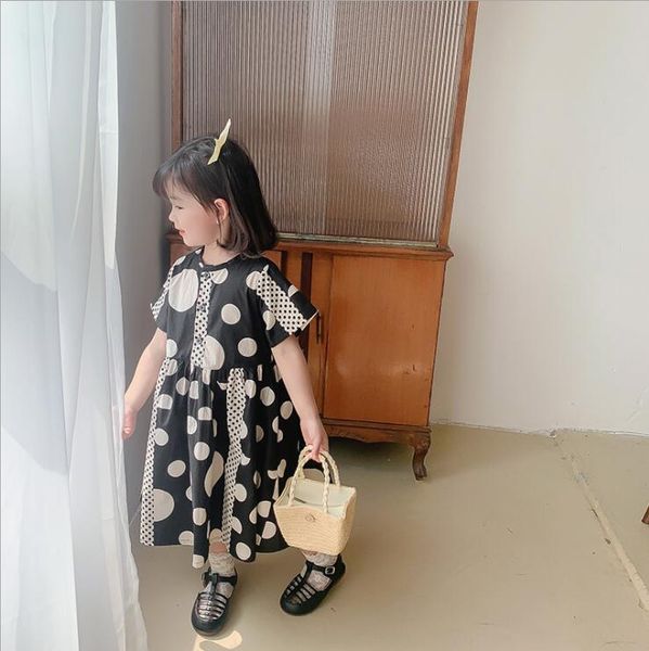 style girls dots dress fashion summer cotton dresses 1-6 years qm932 girl's, Red;yellow
style girls dots dress fashion summer cotton dresses 1-6 years qm932 girl's, Red;yellow