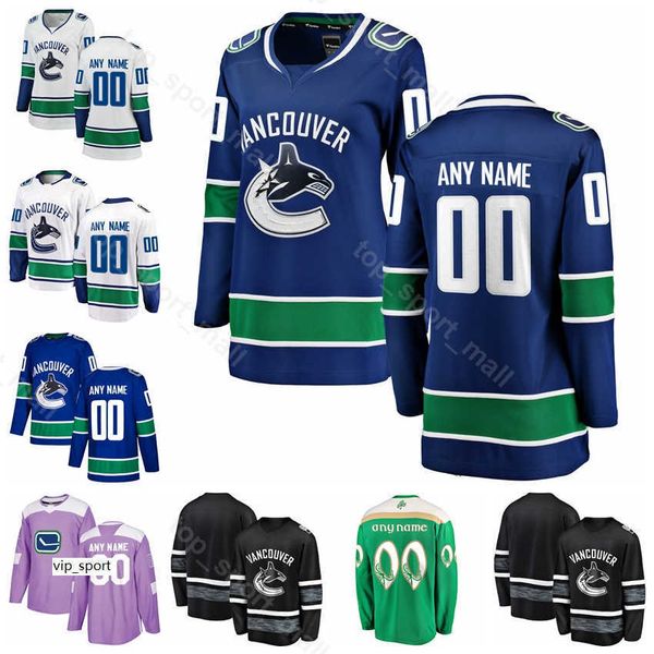 vancouver canucks hockey custom jersey 53 bo horvat daniel sedin 33 henrik sedin brock boeser elias pettersson st patricks day, Black
vancouver canucks hockey custom jersey 53 bo horvat daniel sedin 33 henrik sedin brock boeser elias pettersson st patricks day, Black